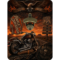 Décapsuleur mural moto original | Atelier à Kadoc