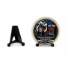 Support Challenge Coin Personnalisé | Présentoir pour Médaille