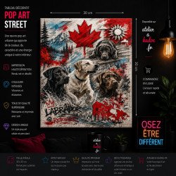 Tableau Déco animaux de compagnies | Atelier a Kadoc