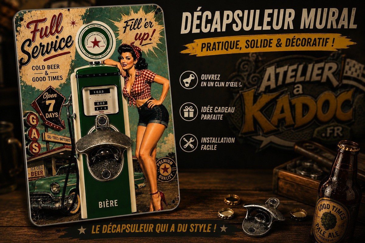 décapsuleur mural
